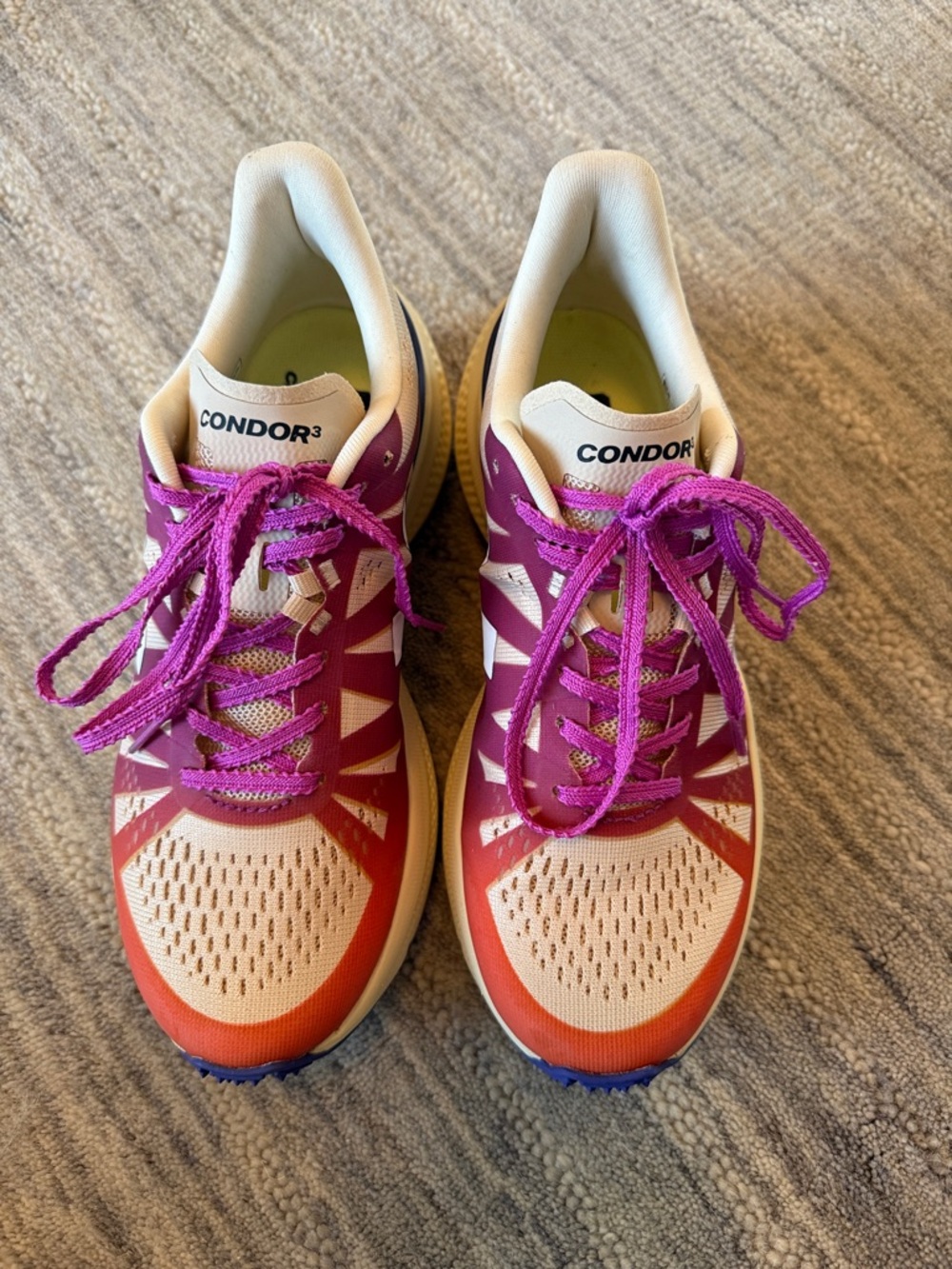 Veja Condor 3 Women’s Fuchsia and Orange Athletic Sneakers